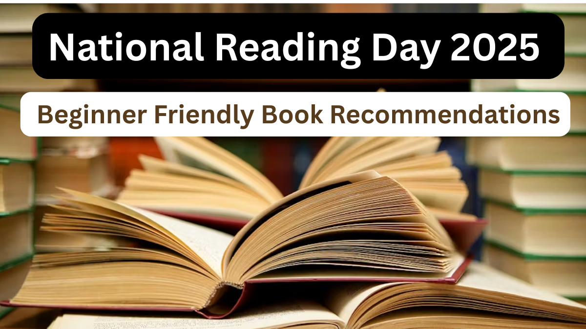 National Reading Day 2025 – Beginner Friendly Book Recommendations