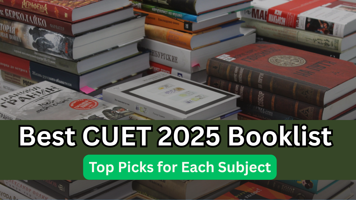 Best CUET 2025 Booklist – Top Picks for Each Subject