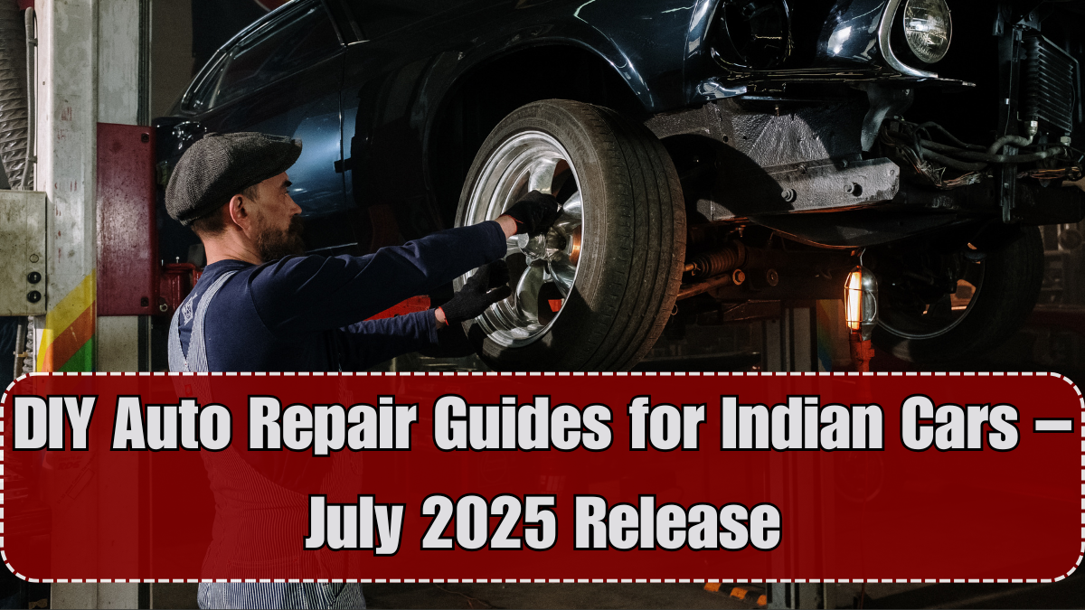 DIY Auto Repair Guides for Indian Cars – July 2025 Release