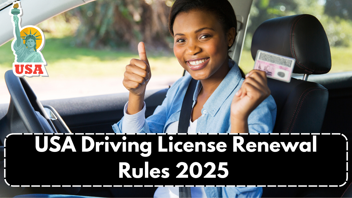 USA Driving License Renewal Rules 2025 – What’s Changing at DMV