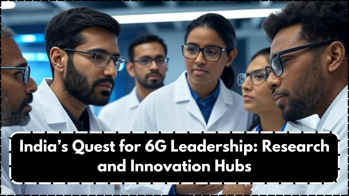 India’s Quest for 6G Leadership: Research and Innovation Hubs