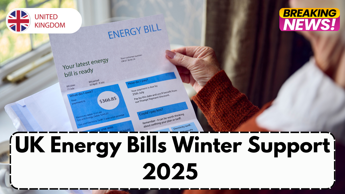UK Energy Bills Winter Support 2025 – New Govt Payment Announced