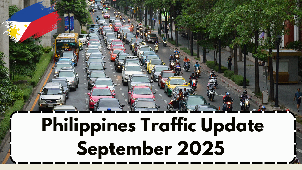 Philippines Traffic Update September 2025 – MMDA Road Closures & Rerouting