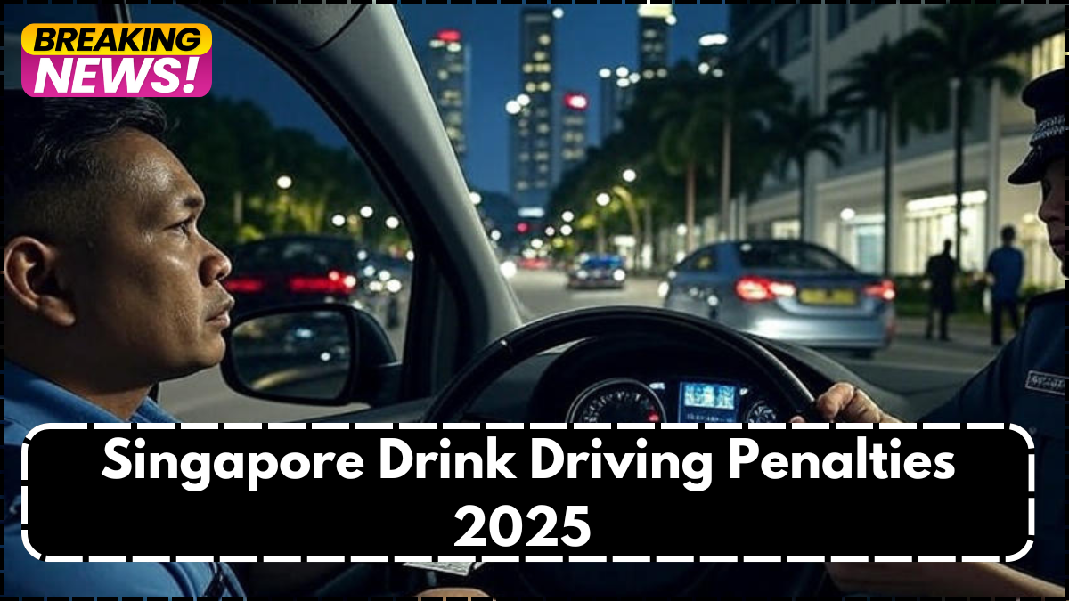 Singapore Drink Driving Penalties 2025 – New Fines & Jail Terms