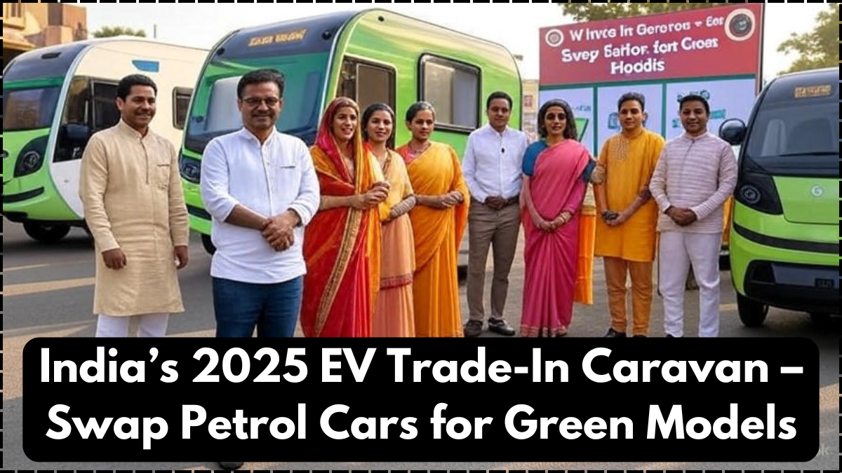 India’s 2025 EV Trade-In Caravan – Swap Petrol Cars for Green Models
