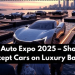 Floating Auto Expo 2025 – Showcasing Concept Cars on Luxury Barges