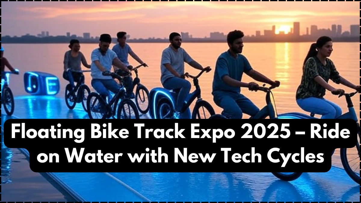 Floating Bike Track Expo 2025 – Ride on Water with New Tech Cycles