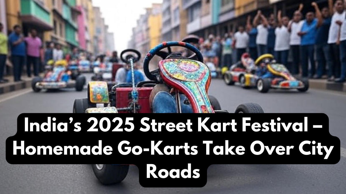 India’s 2025 Street Kart Festival – Homemade Go-Karts Take Over City Roads