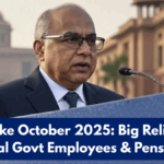 DA Hike October 2025: Big Relief for Central Govt Employees & Pensioners