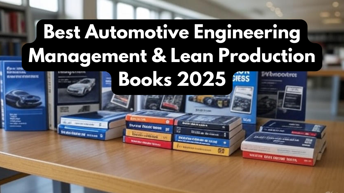 Best Automotive Engineering Management & Lean Production Books 2025